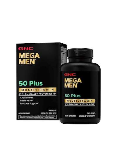 Gnc Mega Men 50 Plus Multivitamin 120 Tablet