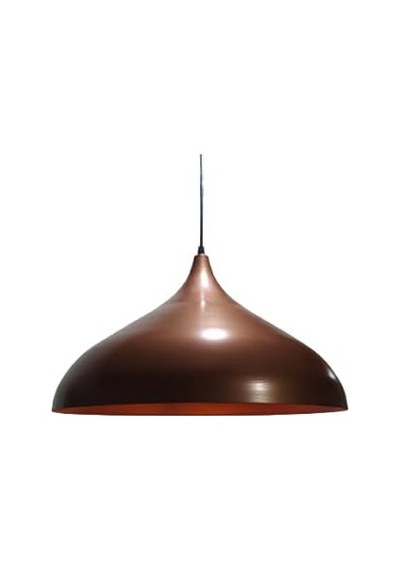 Mylights Retro Rustik Mat Bakır Metal Sarkıt Avize 45 Cm En Diğer