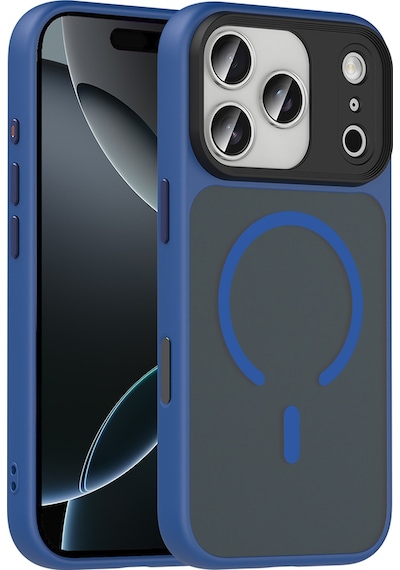 Teleplus Apple Uyumlu iPhone 17 Pro Max Kılıf Mat Manyetik Şarj Özellikli Flet Armor Kapak