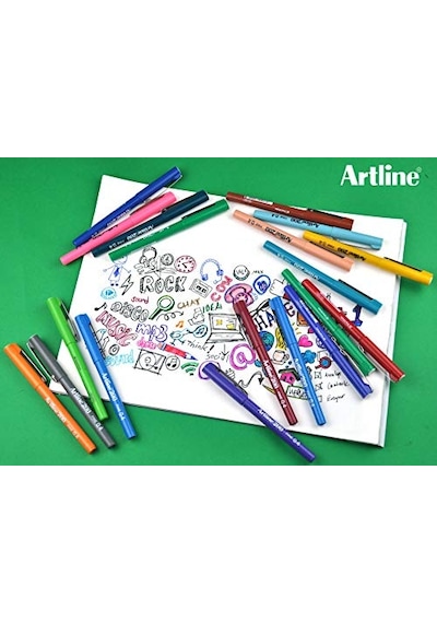Artline 200n Fine Keçe Uçlu Yazı Kalemi Uç:0,4 Mm, Mor