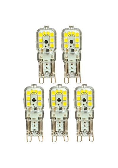 5 Adet Osaka 3w Beyaz Işık 6500k Dim Edilebilir G9 Duylu Led Kapsül Ampul