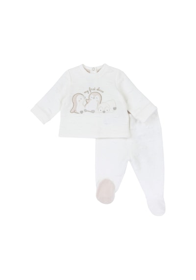 Chicco Takım / Bluz + Tek Alt 09075924000000 000030 Krem