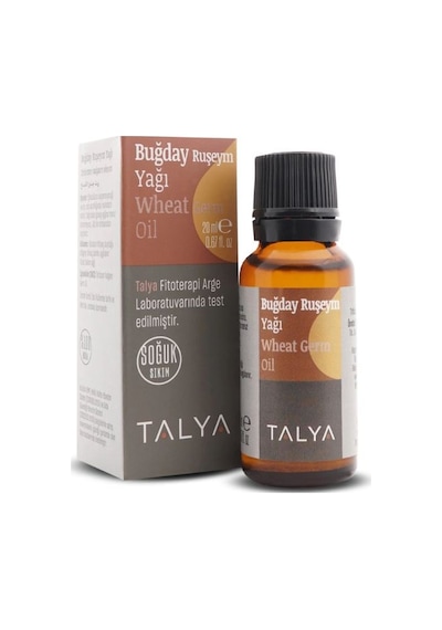 Talya Soğuk Sıkım %100 Saf ve Doğal Buğday Ruşeym Yağı  20 ML
