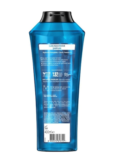 Aqua Revive Şampuan 400 Ml X 3 Adet