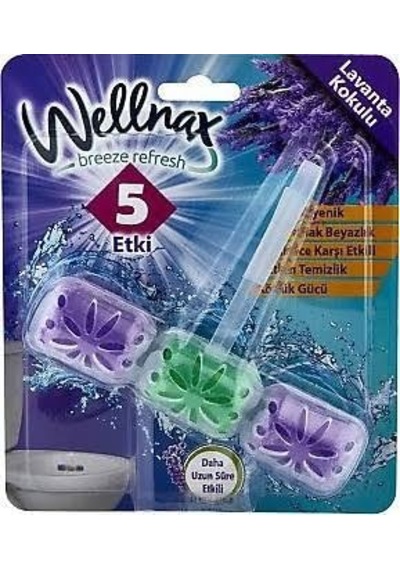 Wellnax Wc Blok Tekli Lavanta 50gr Blk-409 4096