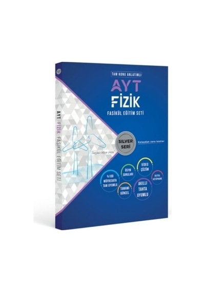 Tandem Yayınları Silver Seri Tam Konu Anlatımlı Ayt Fizik Fasikül Eğitim Seti
