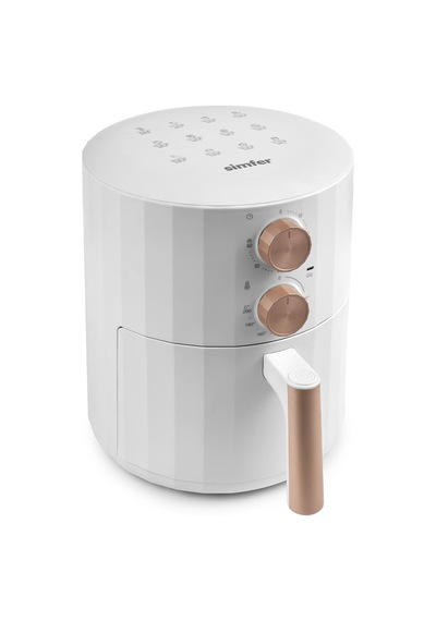 Simfer 6706 5.5Litre Airfry Silent Pro Mekanik Beyaz
