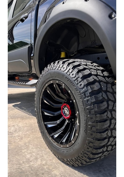Xf 224 20x12inc 5x127 Offroad Jant Turbulance + 35x12.5r20 Mt Lastik Takım