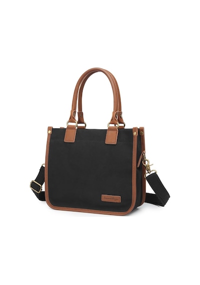 Kanvas Kumaş Kadın Çantası Elden Tutmalı Smart Bags 1333 Siyah