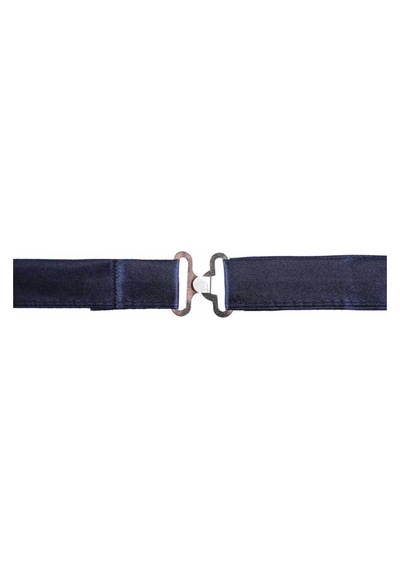 Gaffy Siyah Lacivert Renk Dokuma Desenli Papyon - /DP-708 Lacivert - Siyah