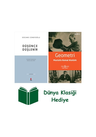 Düşünce Düşlenir + Geometri + Dünya Klasiği Hediye