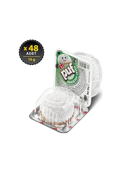 Eti Puf Müzik Akademisi Hindistan Cevizli Marshmallow Bisküvi 48 x 16 G