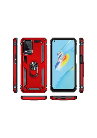 Oppo A54 Kilif Zirhli Standli Miknatisli Tank Kapak 488379025