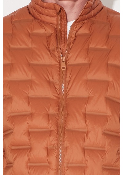Lee Regular Fit Normal Kesim Dik Yaka Turuncu Şişme Ceket L232287700 Turuncu