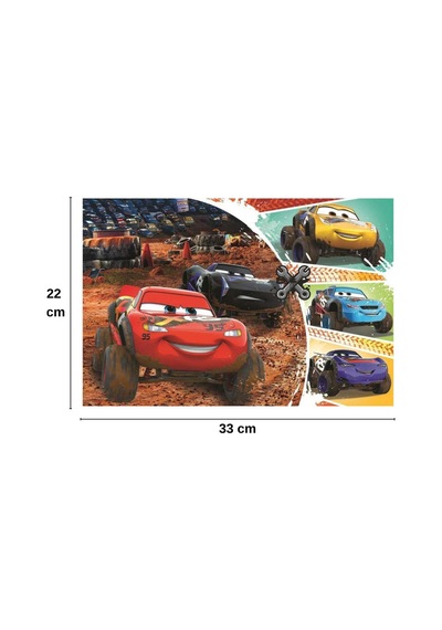 Trefl Cars Arabalar 60 Parça Çocuk Puzzle Lisanslı - Şimşek Mcqueen Eğitici Yapboz 4+ Yaş