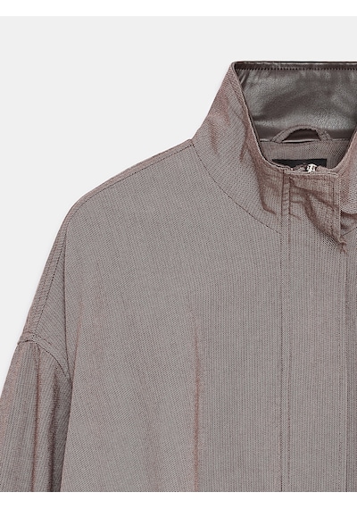 Dilvin 60828 Dik Yaka Bomber Ceket Kahve