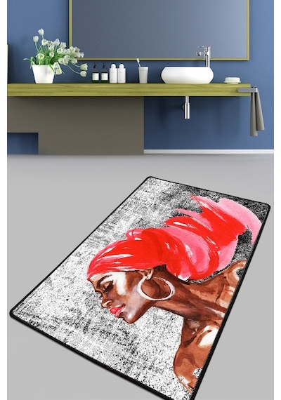 Pink Hair Banyo Halısı Djt 80X100 Cm