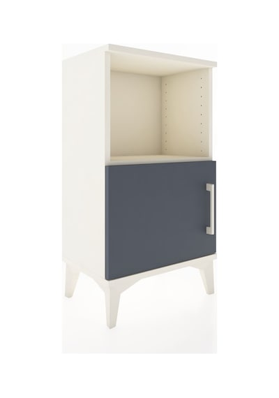 Arges Komodin 2 Raflı 44x30x80 Aytaşı-antrasit Aytaşı