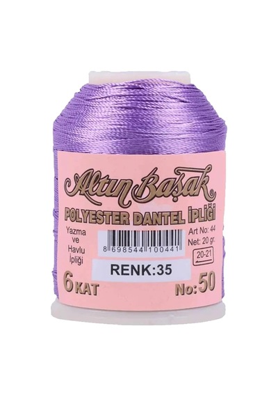 Tedar 3 Adet Altınbaşak Oya Ve Dantel İpi 20 Gr - Royaleks - No: 697 - 035 - 015 Najmaddin (No:1) 8.5Cm X 10.5 Cm