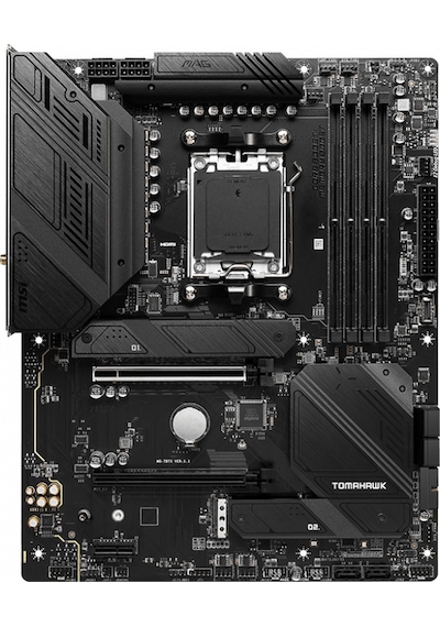 MSI MAG B650 Tomahawk WIFI AMD B650 6600 MHz (OC) DDR5 Soket AM5 ATX Anakart