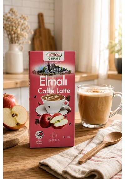 Köylüm Gurme Elmalı Caffe Latte 100 Gr Öğütülmüş