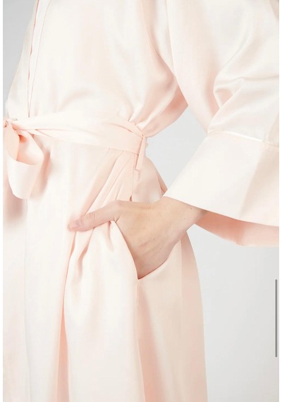 Elli2 Pink Champagne Kimono Gülkurusu