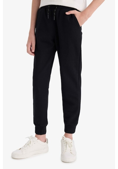 Defacto Erkek Çocuk Beli Lastikli Jogger Eşofman Altı K8846a625aubk81 Siyah Defacto Erkek Çocuk Beli Lastikli Jogger Eşofman Altı K8846a625aubk81 Siyah