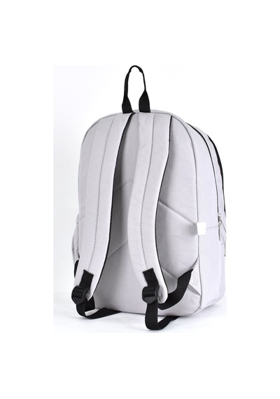 Sisley Okul Sırt Çantası Unisex Çok Gözlü Günlük Seyahat Sırt Çantası Gri