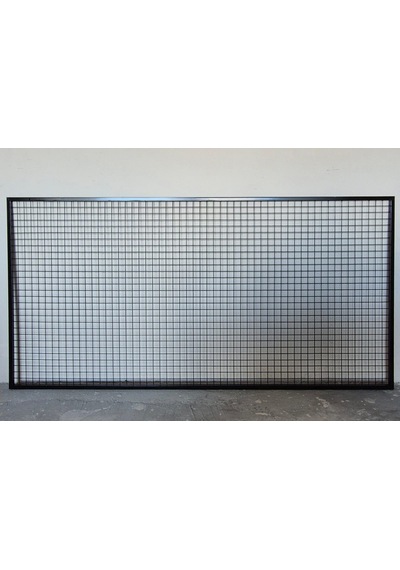 Raf Tel Pano Stand Duvar Askılığı - Ayakkabı Askılığı - 100 Cm X 200 Cm - - -sık Telli -