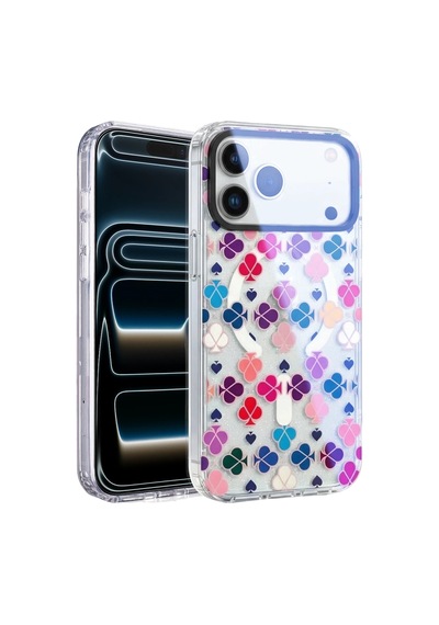 Onegif Apple İphone 17 Pro Max Desina Magsafe Kapak - Desen 3 - Desen 3