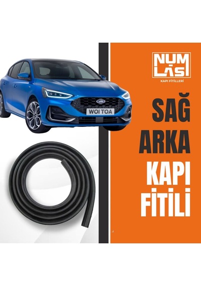 Ford Focus Hatchback 4.nesil Sağ Arka Kapı Fitili-a Kalite-numlas-nm3844