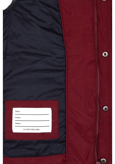 U.s. Polo Assn. Erkek Çocuk Bordo Kaban 50310499-vr014 Bordo