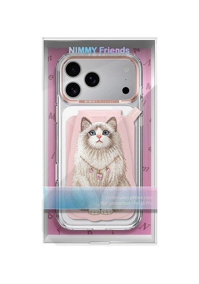 İphone 18 Pro Max Nimmy Telefon Kılıfı 3d Stil Kolyeli Günlük çok renkli