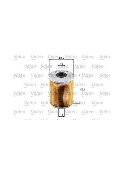 VALEO 586574 Yağ Filtresi Volkswagen Golf III 2.8 Vr6