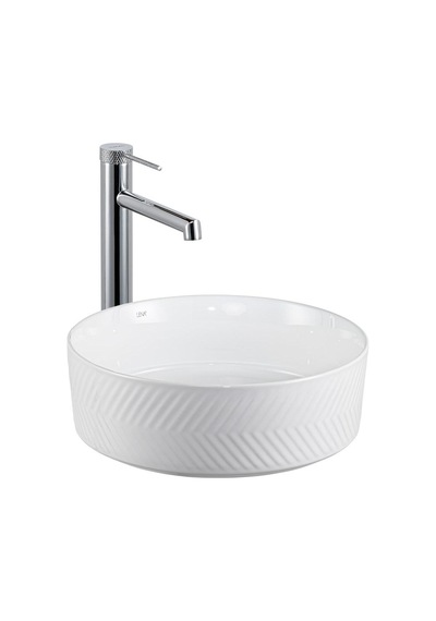 E-w5002 Tezgah Üstü Lavabo Beyaz Renkli