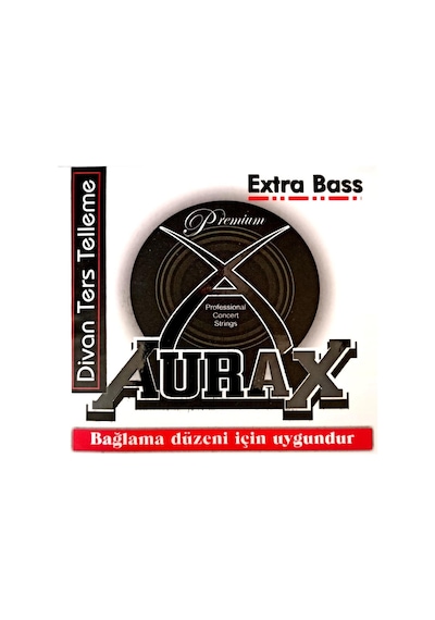 Aurax Arx25t Divan Ters Telleme Saz Teli - Bağlama Düzeni İçin