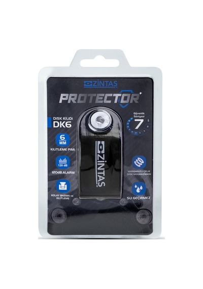 Protector Disk Kilidi 6mm 120 Db