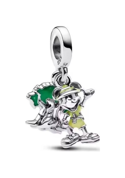 Fubena Mickey ' İn Keşif Zamanı Sallantılı Charm Gümüş