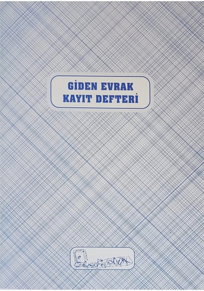 Kocaoluk Giden Evrak Kayıt Defteri Karton Kapak