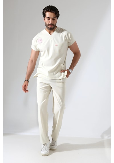 Bflex Unisex Likralı Yarasa Kol Takım - 6452 Ekru