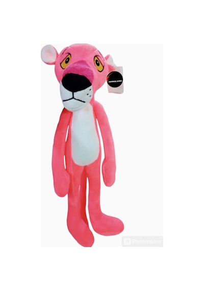 Sevimli Pembe Panter Peluş Oyuncak Uyku Arkadaşı Büyük Boy 70 Cm PEMBE