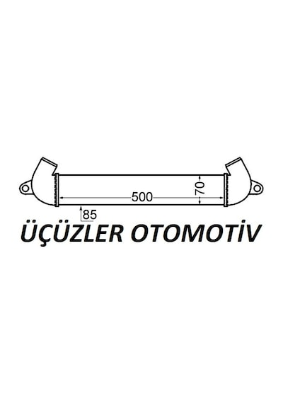 Turbo Radyatörü Intercooler Doblo 51718953 46849068 46779532