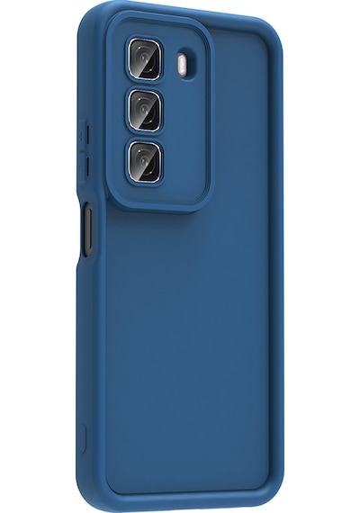 İnfinix Hot 50 4g Kılıf Kamera Korumalı Uzrm Ananas Kapak - Siyah Siyah