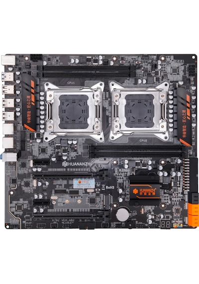 Huananzhi X79 Dual Intel X79 1866 MHz DDR3 Soket 2011 mATX Anakart