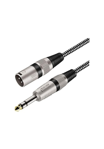 6.3 Mm Erkek- Xlr Erkek Stereo Trs Kablo 5 Metre