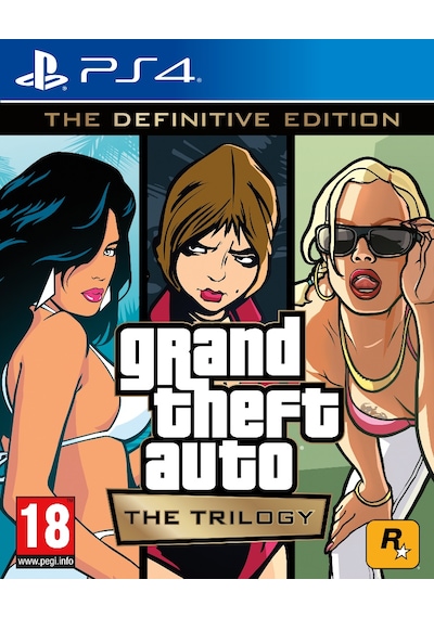 Grand Theft Auto GTA The Trilogy The Definitive Edition PS4 Oyun