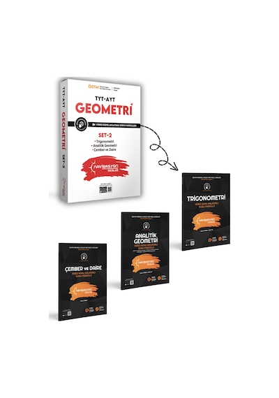 Tyt - Ayt Geometri Seti-2 Kademeli İlerleme Fasikül Seti Meb Müfredatına Uygun-ösym Ayarında