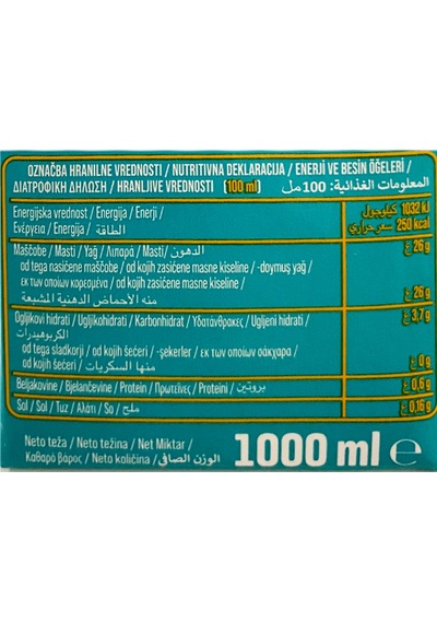Hulala Double Bitkisel Krema Cook & Whip 1 Lt