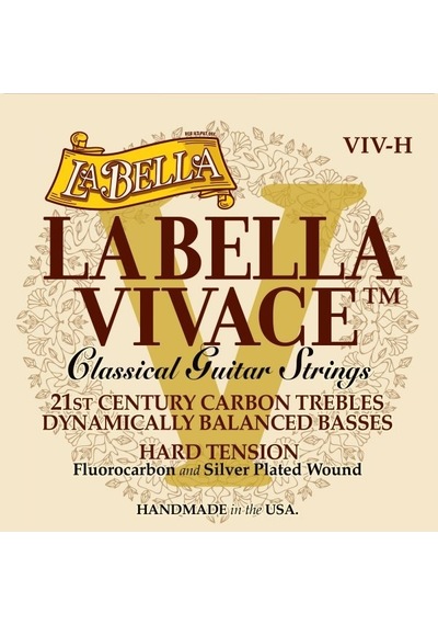La Bella Vıv-h Vivace Karbon Hard Klasik Gitar Teli