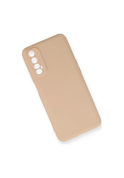 Newface Realme 7 Kılıf Nano İçi Kadife Silikon - Pudra Çok Renkli